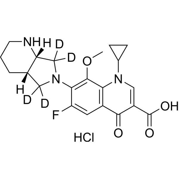 Moxifloxacin-d4 hydrochloride